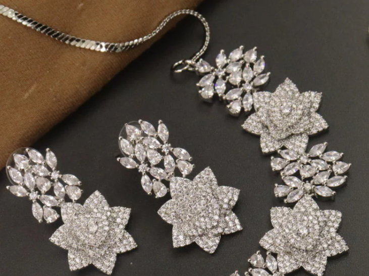 Sample 20 Anushka Oxidised Chandbali - Black - Image 3