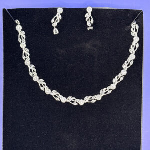 Aarohi Shine  Premium AD Necklace Set